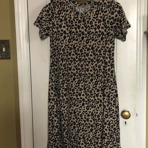 Cheetah Print Travel Dress